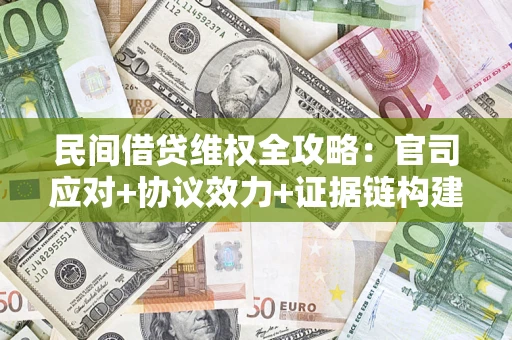武汉民间借贷维权全攻略：官司应对+协议效力+证据链构建指南