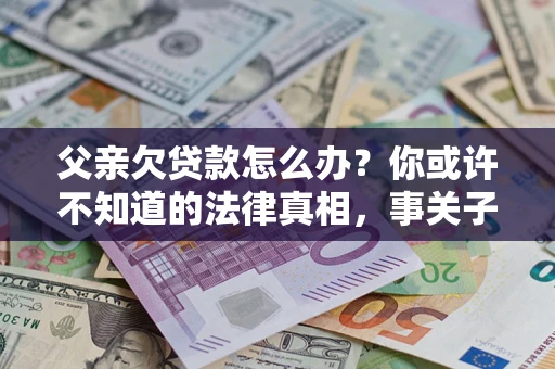 武汉父亲欠贷款怎么办？你或许不知道的法律真相，事关子女未来