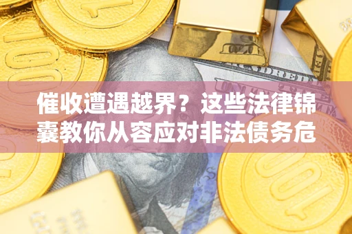 武汉催收遭遇越界？这些法律锦囊教你从容应对非法债务危机