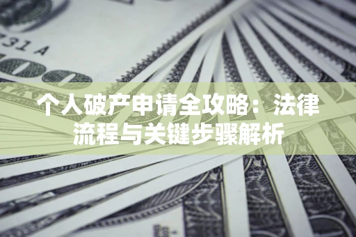 武汉个人破产申请全攻略：法律流程与关键步骤解析