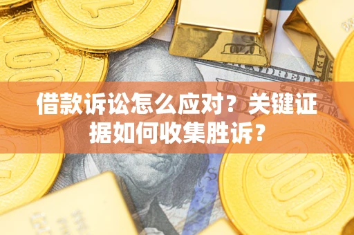 武汉借款诉讼怎么应对？关键证据如何收集胜诉？