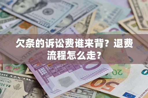 武汉欠条的诉讼费谁来背？退费流程怎么走？
